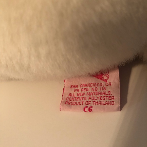 Vintage 1993 Coca-Cola 12" Plush Polar Bear Coca Cola Tag and Red Scarf NWT - Picture 4 of 7